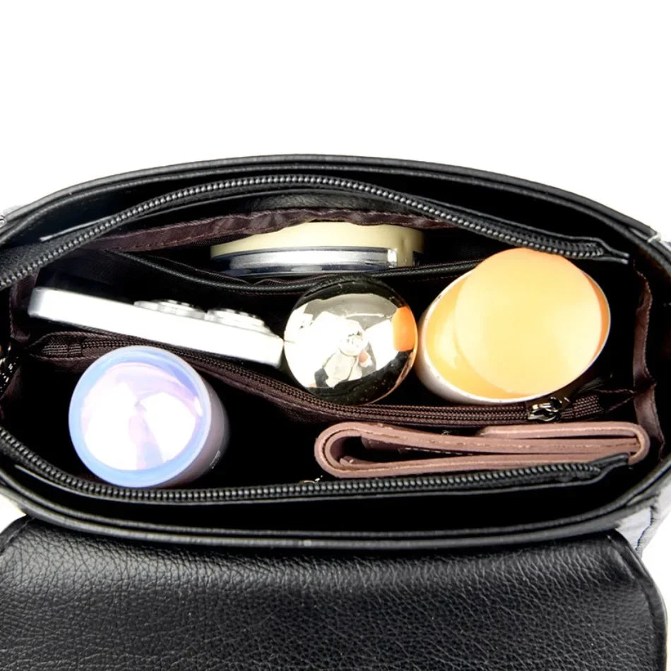 Soft Leather Shoulder Tote