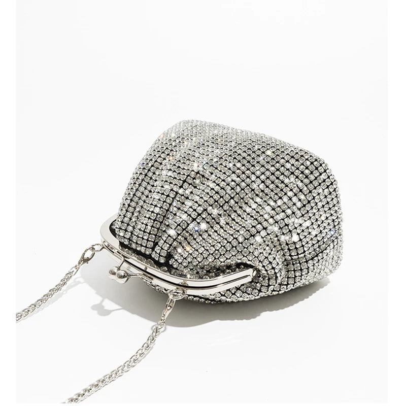 Rhinestone Wedding Clutch