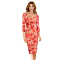 Square Neck Bodycon Dress