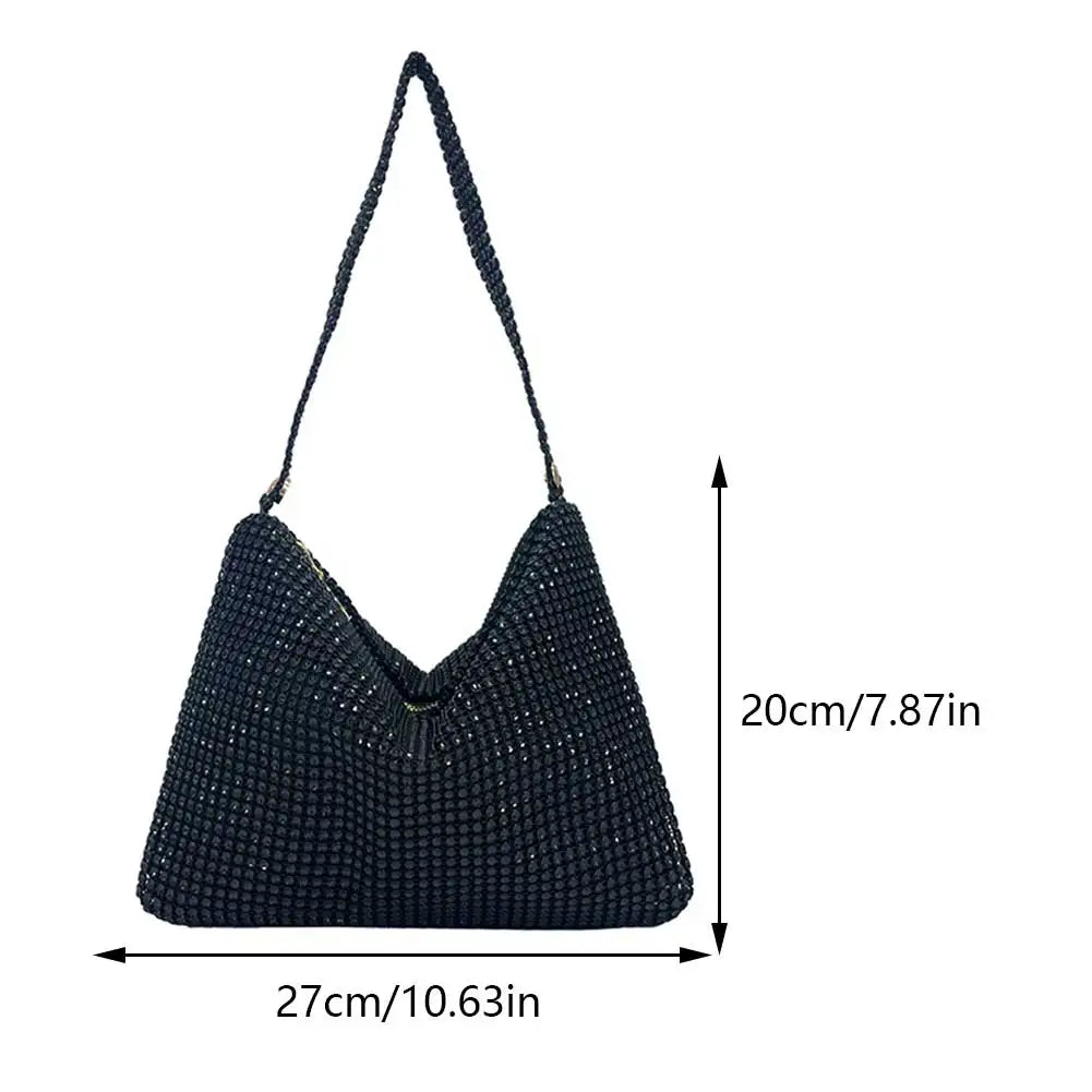 The Elegant Glitter Clutch Bag