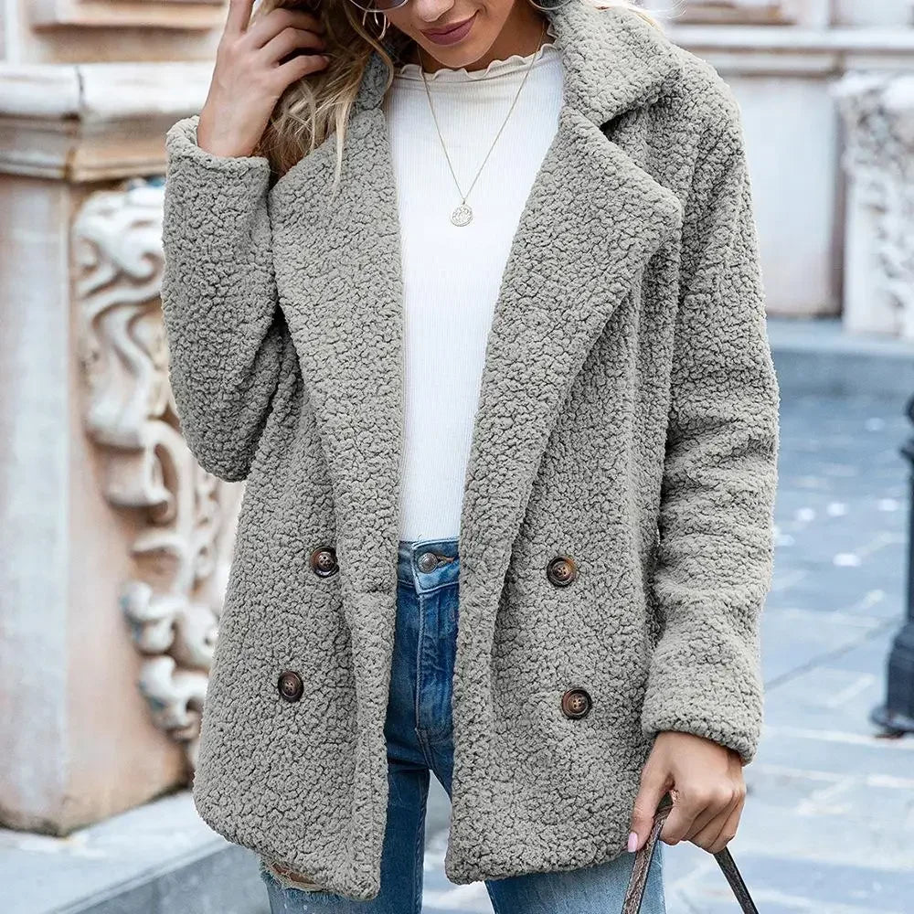 Oversized Fleece Coat