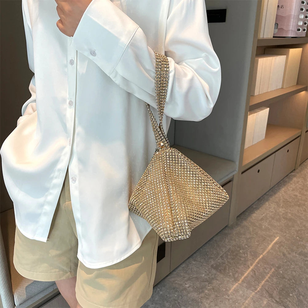 The Elegant Glitter Clutch Bag