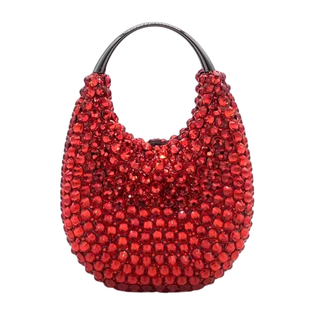 Crystal Pearl Minaudiere