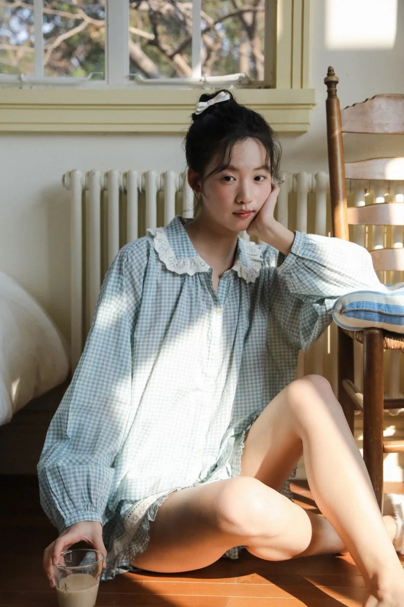 100% Cotton  Vintage Pajama Set