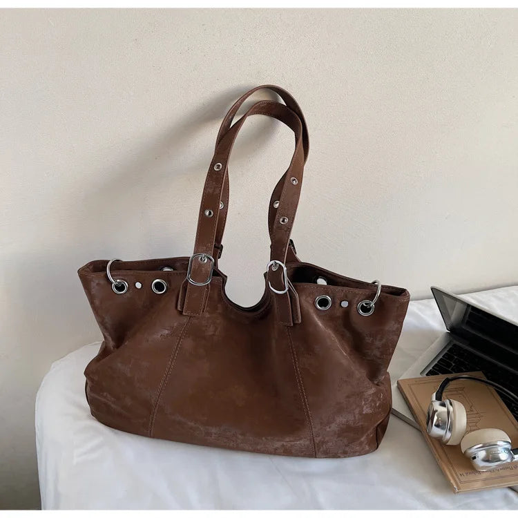 The Suede Personaility Tote