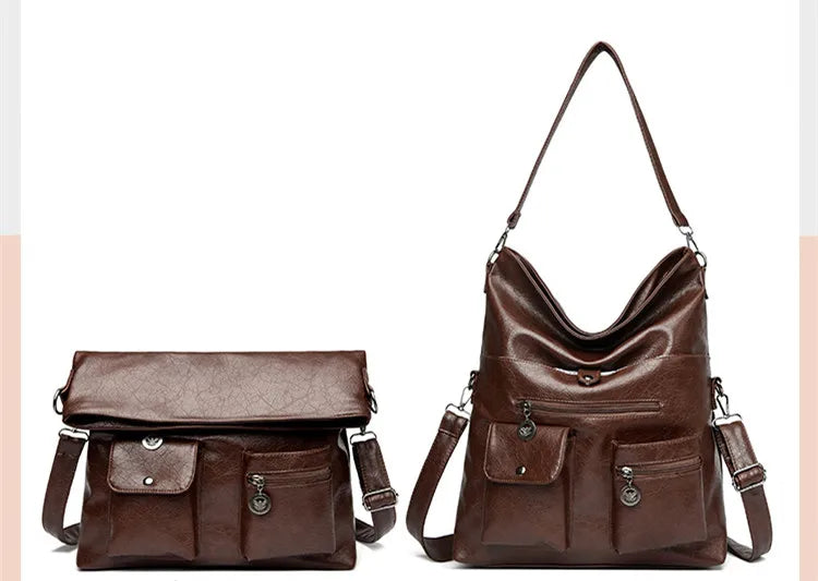 The Retro Crossbody Tote Bag