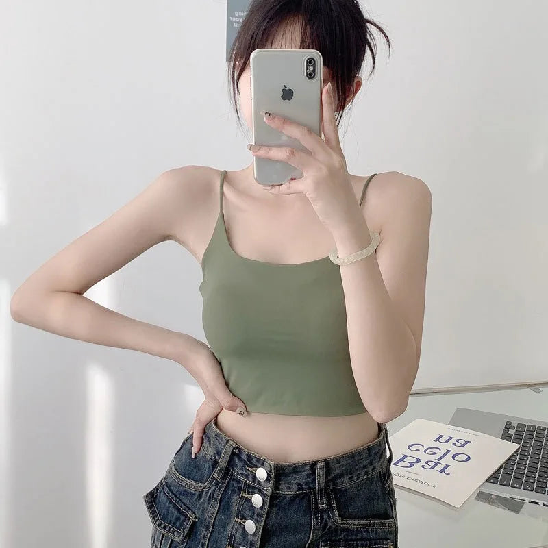 Ice Silk Crop Top