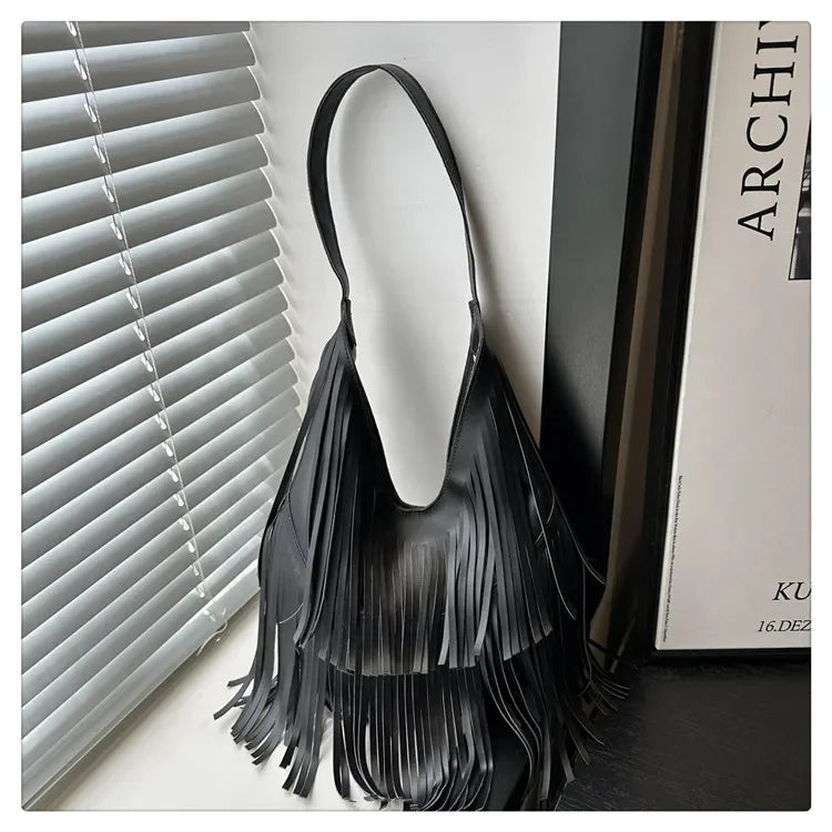 The Retro Tassel Tote