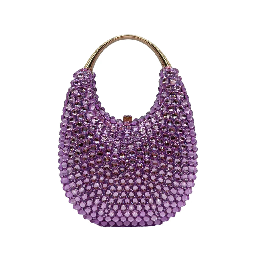 Crystal Pearl Minaudiere