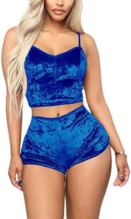 The Velvet Pajama Set