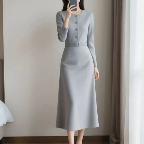 A-Line Long Dress