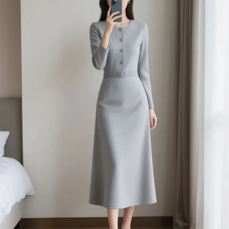 A-Line Long Dress