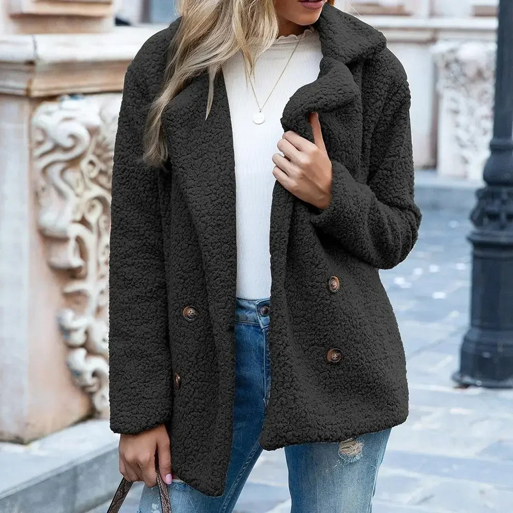 Oversized Fleece Coat