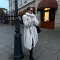 Collared Faux Fur Jacket