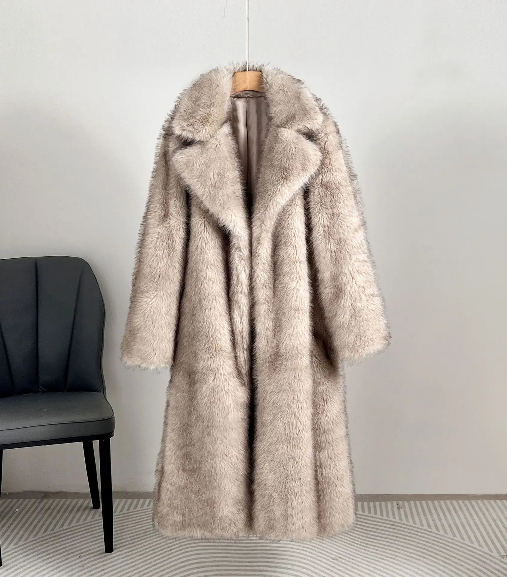 Vintage Faux Fur Overcoat