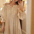 Cotton Long Nightgown