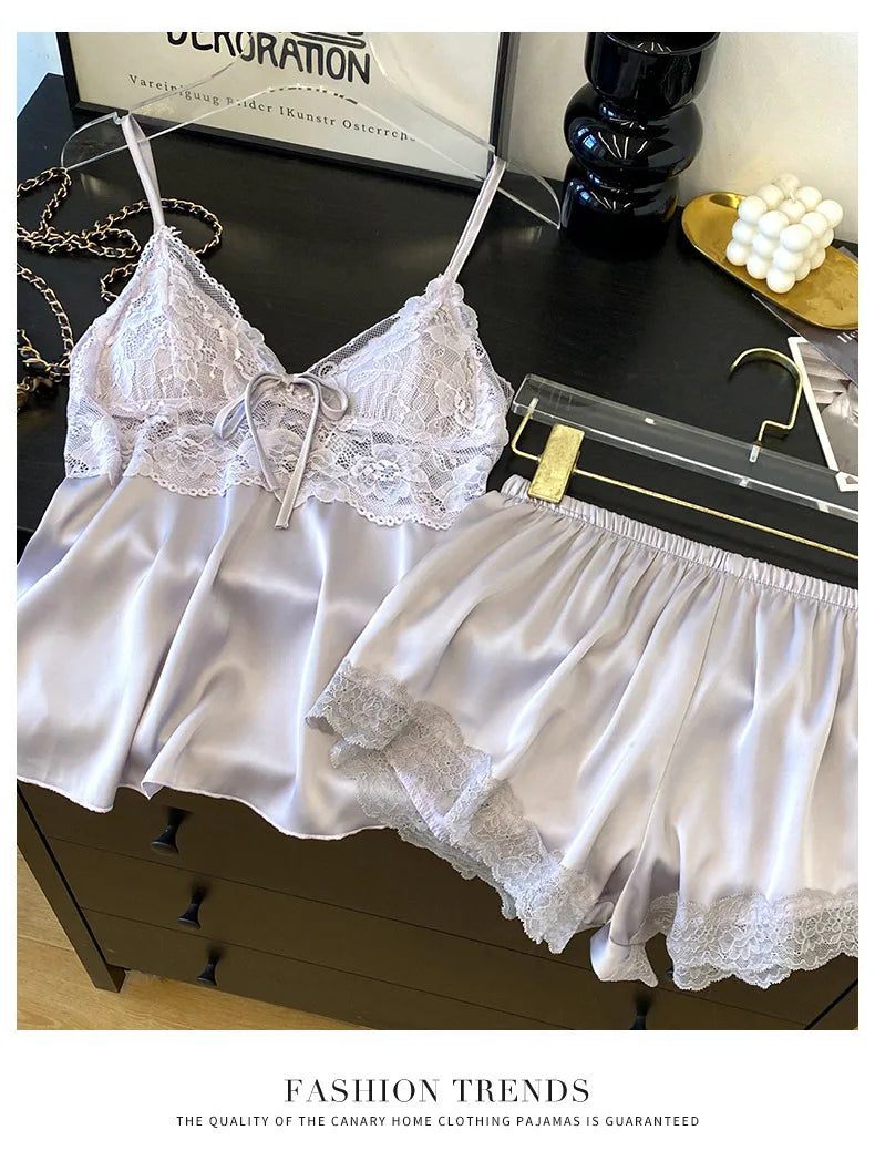Suspender Lounge Set