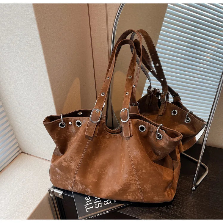 The Suede Personaility Tote