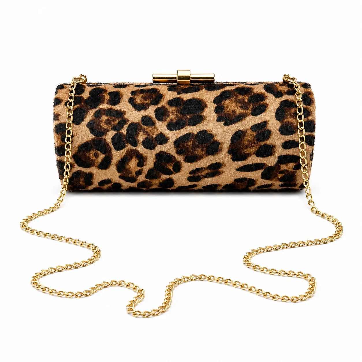 The Velvet Leather Clutch Crossbody