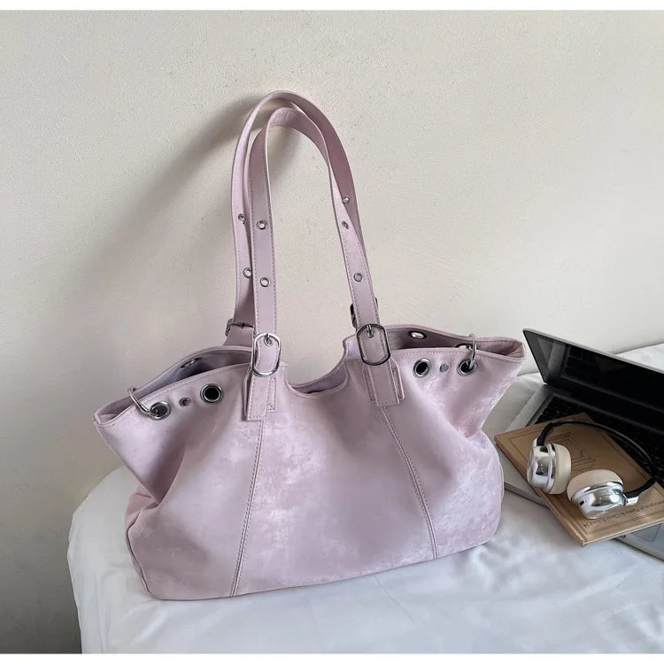 The Suede Personaility Tote