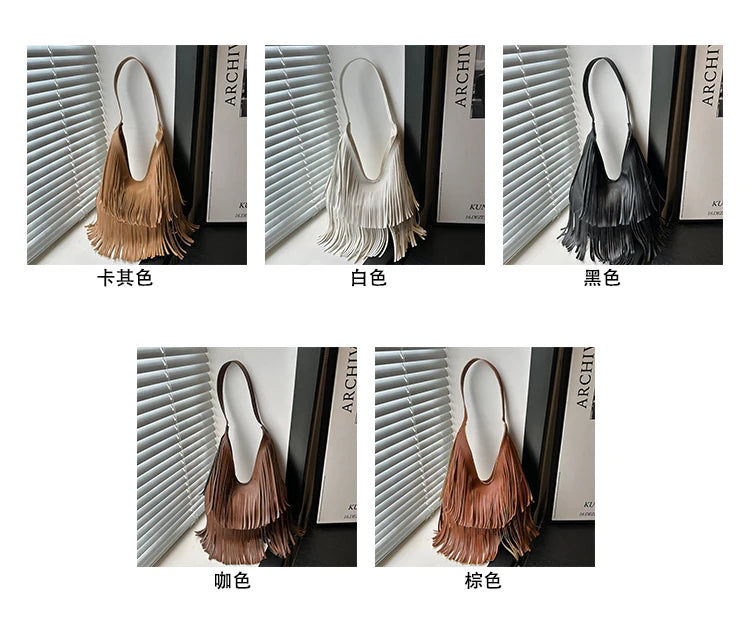 The Retro Tassel Tote