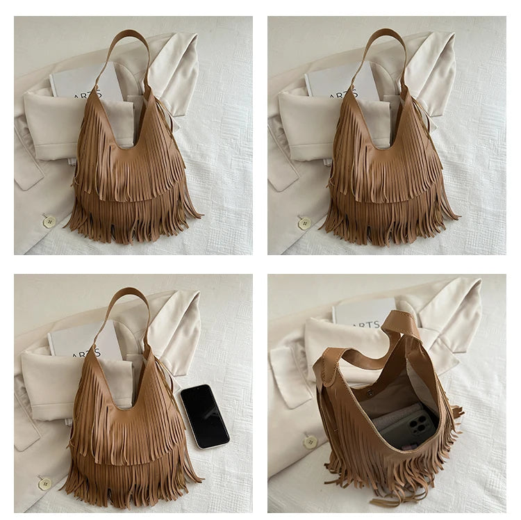 The Retro Tassel Tote