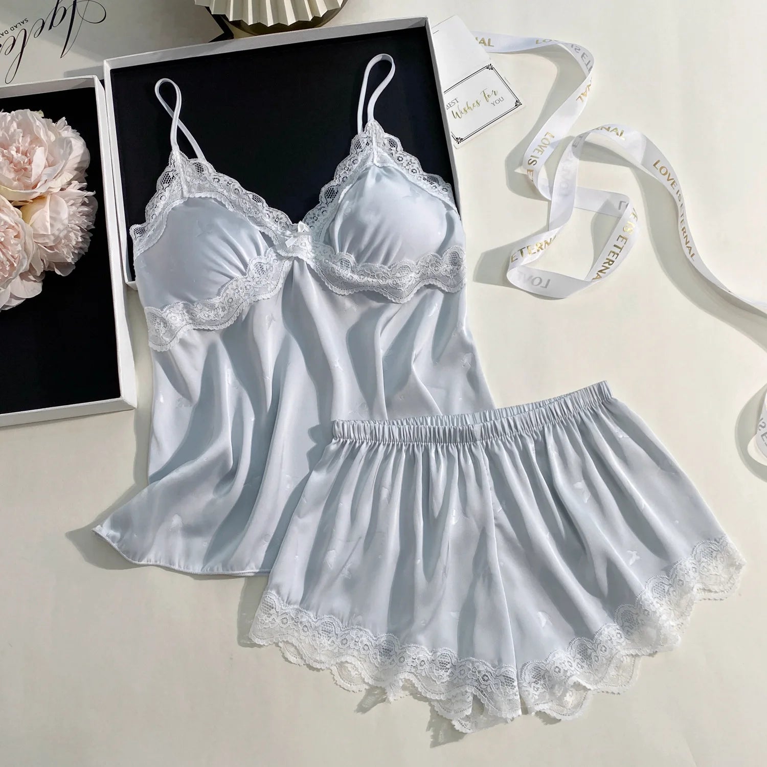 Suspender Lounge Set
