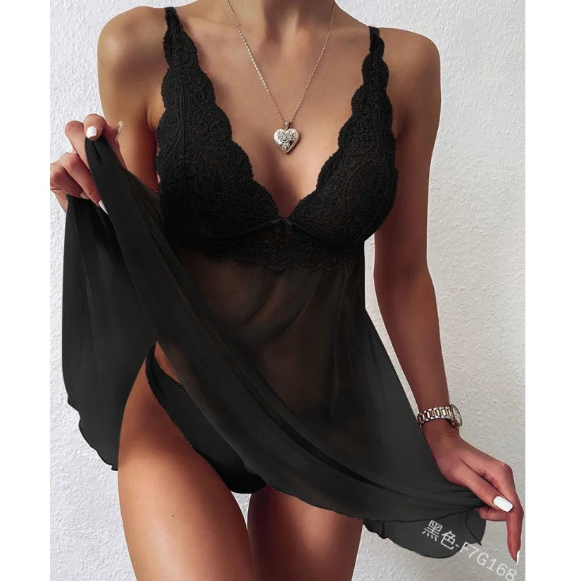 Lace Lingerie Set