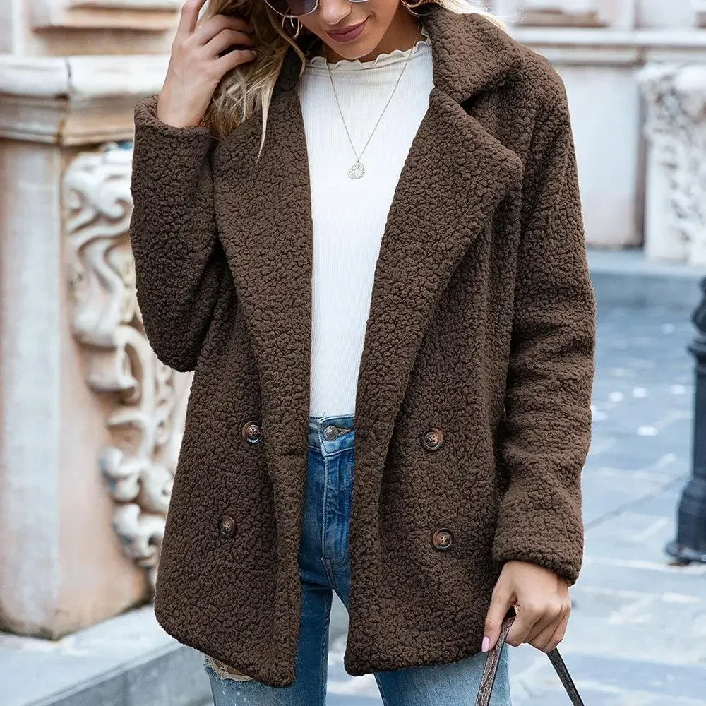 Oversized Fleece Coat