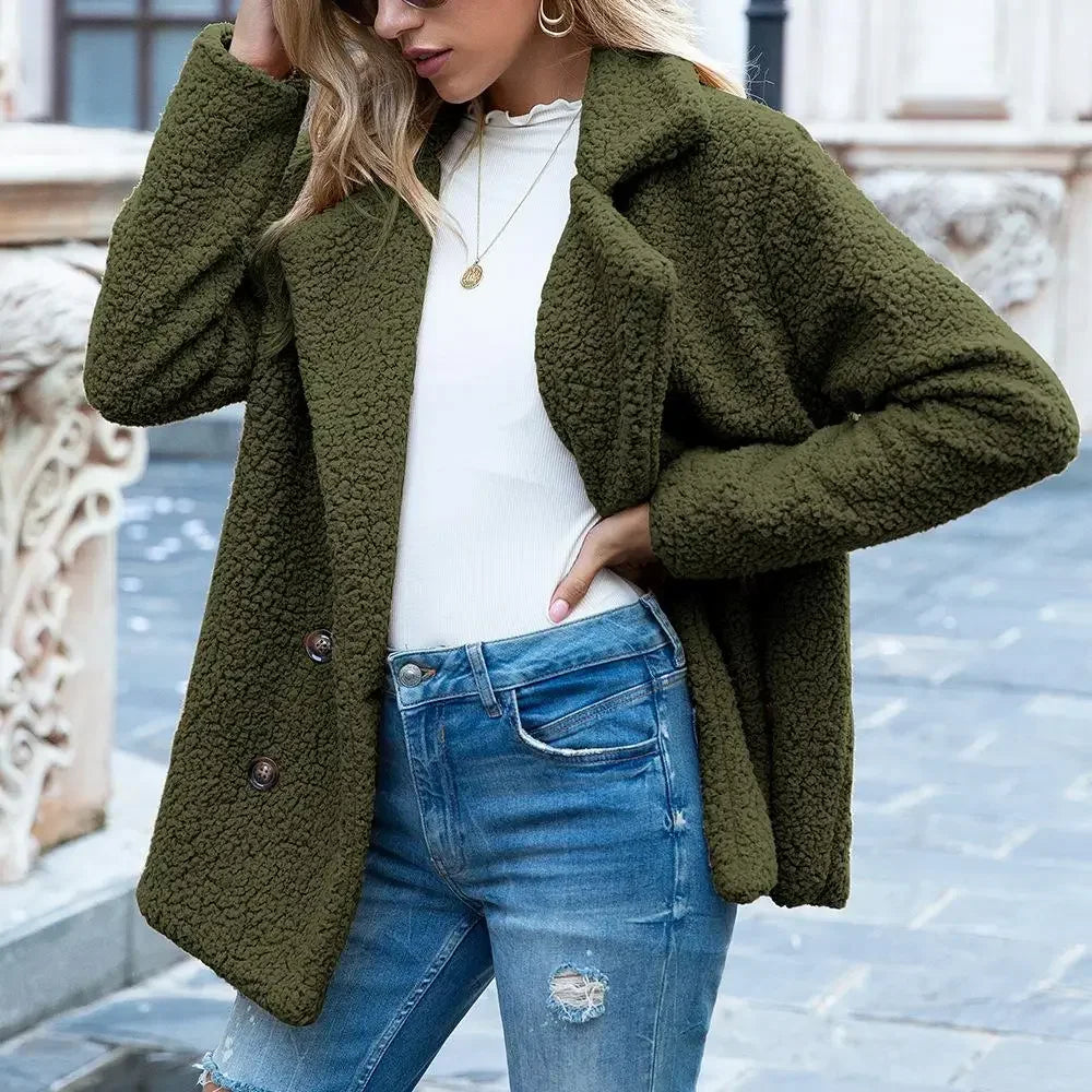 Oversized Fleece Coat