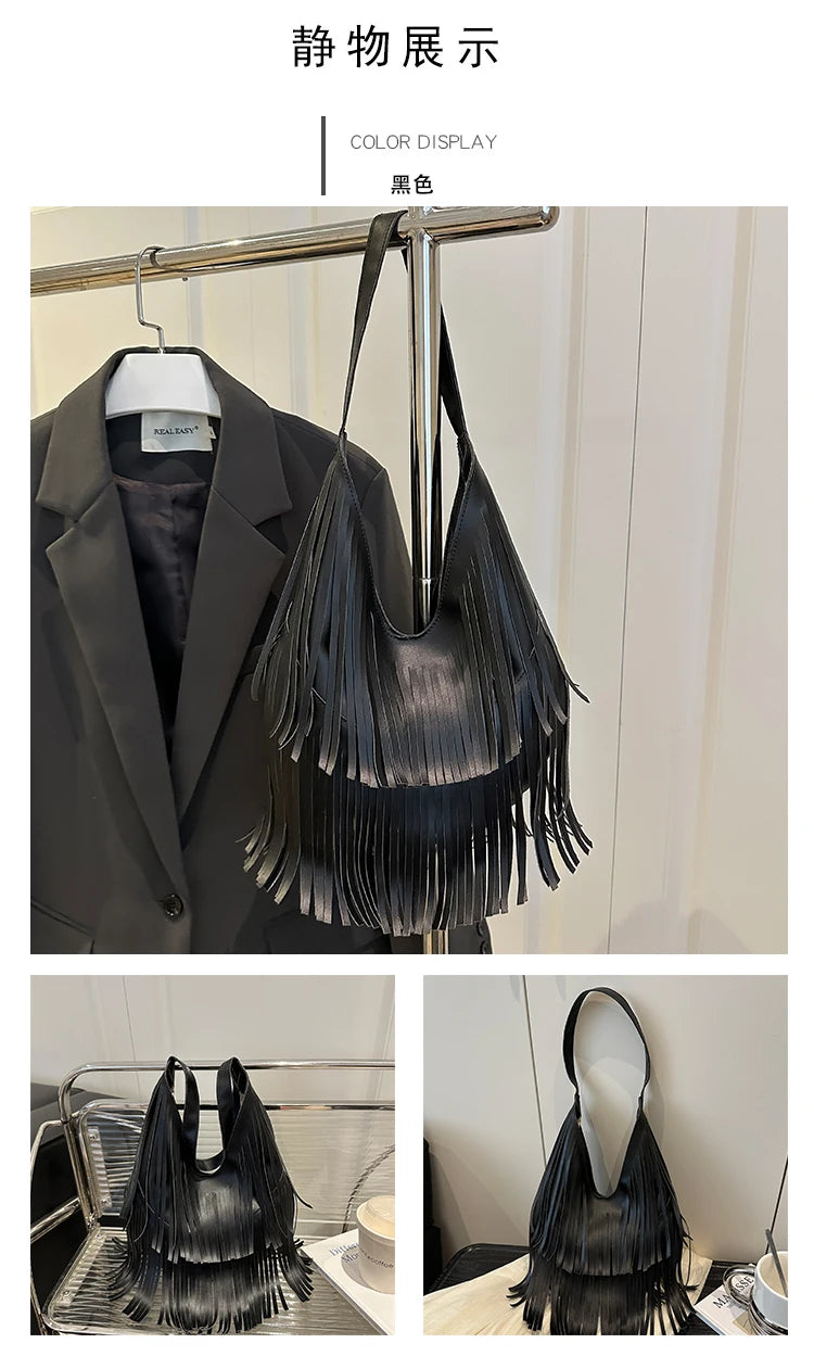 The Retro Tassel Tote