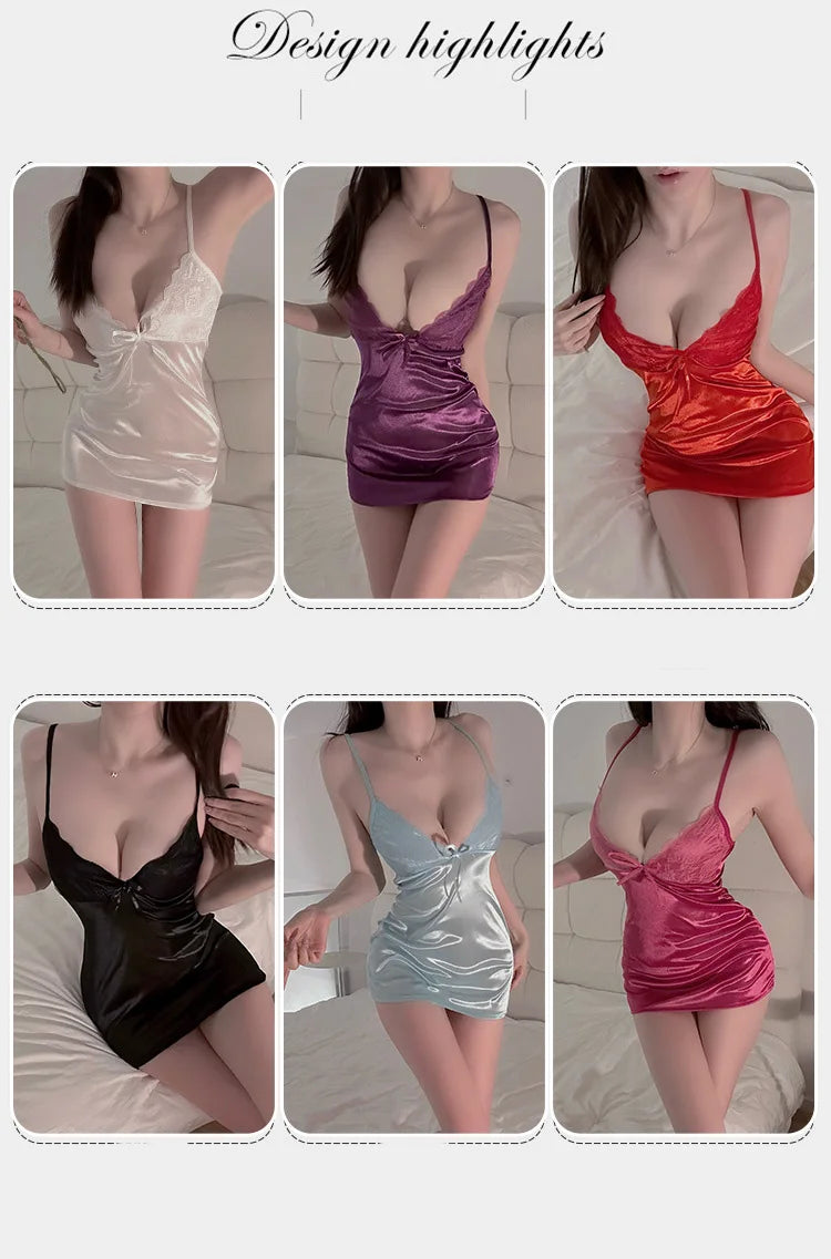 Lace-Edged Sleep Dress
