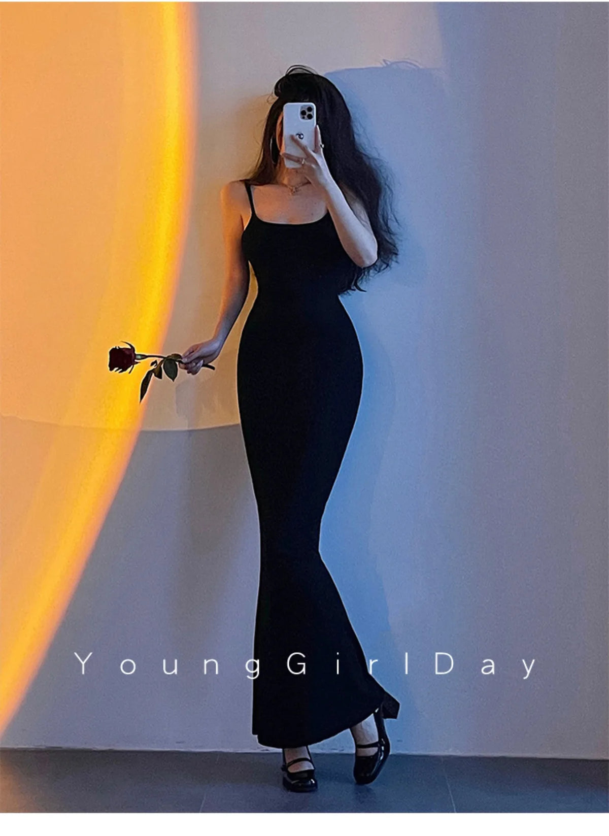 Slim Fit Fishtail Dress