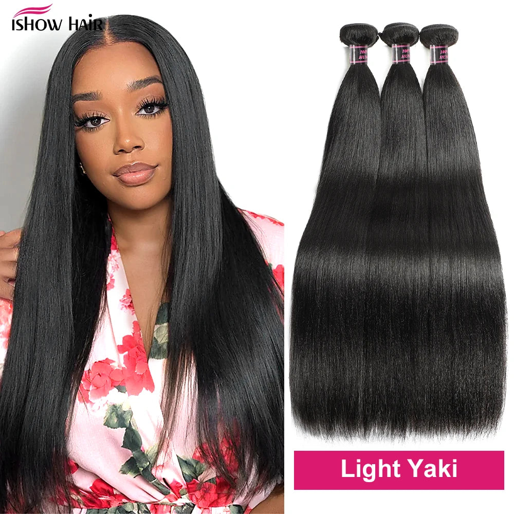 Light Yaki Human Hair Bundles