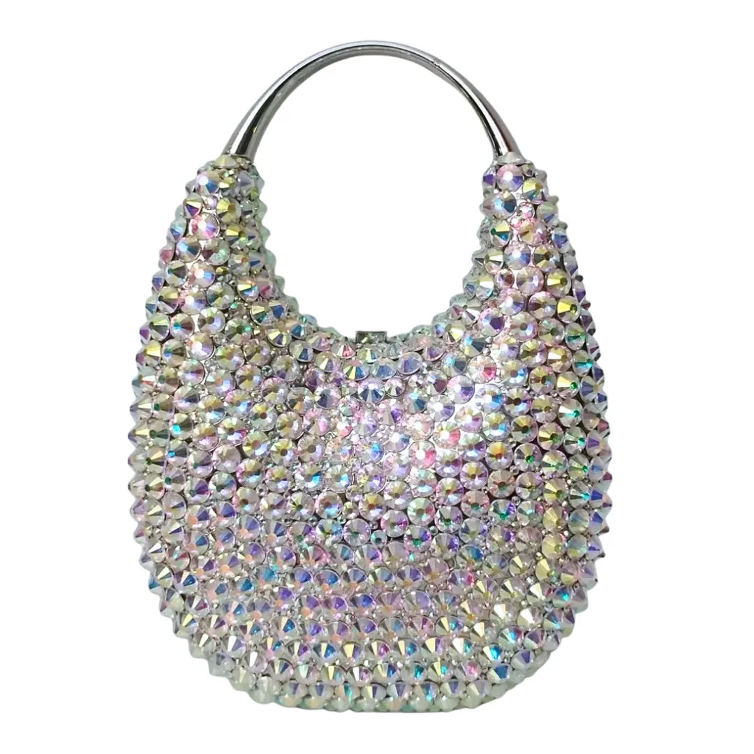 Crystal Pearl Minaudiere