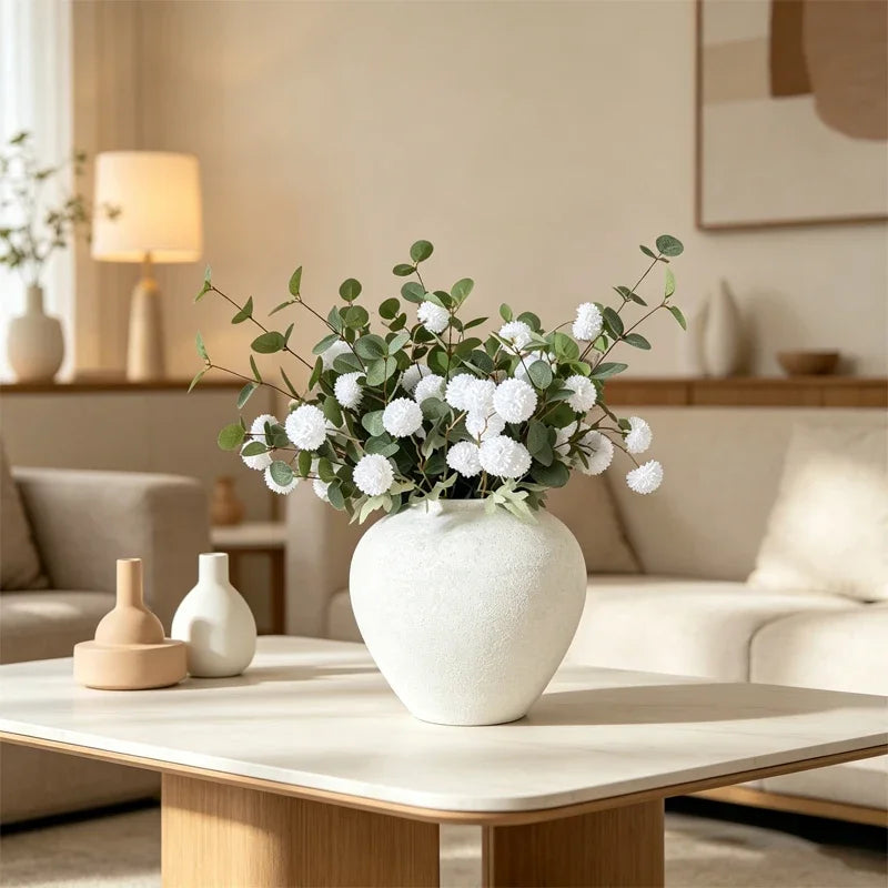 Large Round Vase