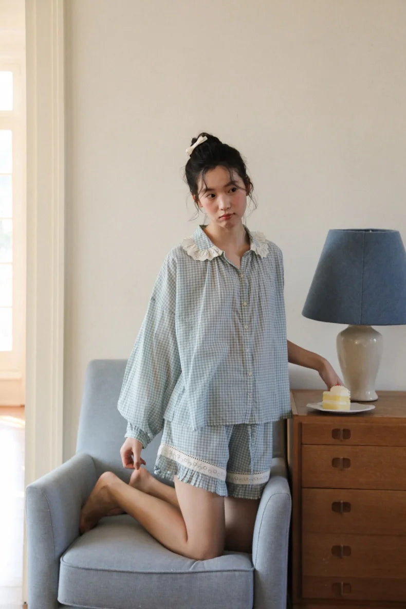100% Cotton  Vintage Pajama Set
