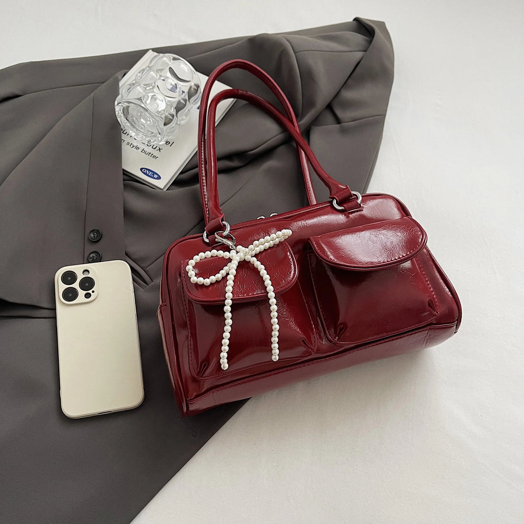 Bow Pillow Shoulder Bag