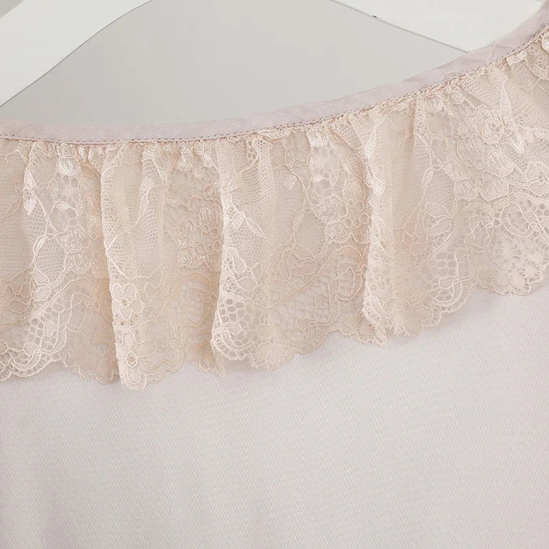 Vintage Satin and Lace Nightdress
