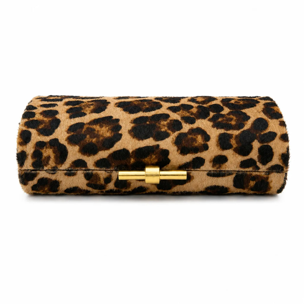 The Velvet Leather Clutch Crossbody