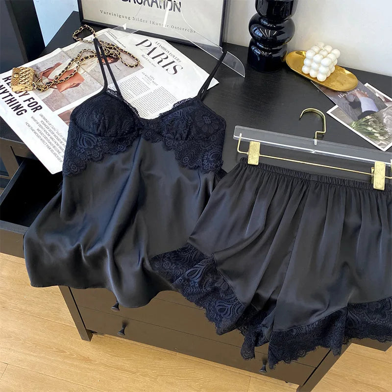 Suspender Lounge Set