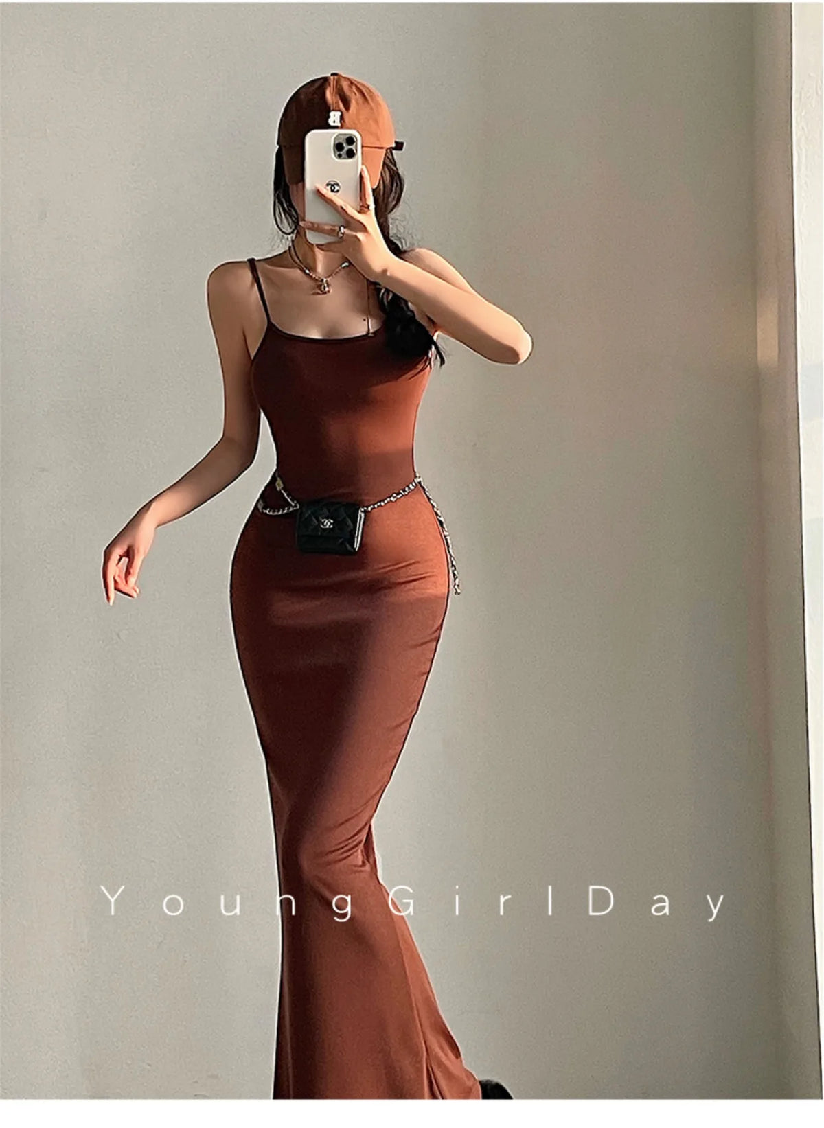 Slim Fit Fishtail Dress