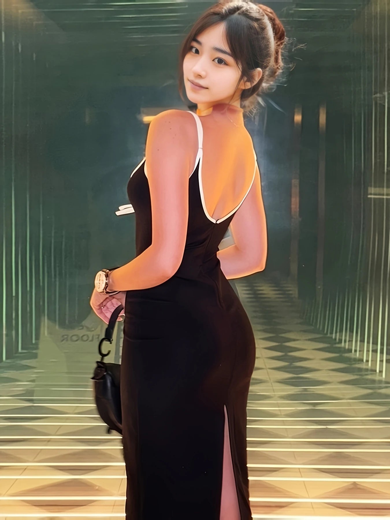 The Bowtie Beauty Maxi Dress