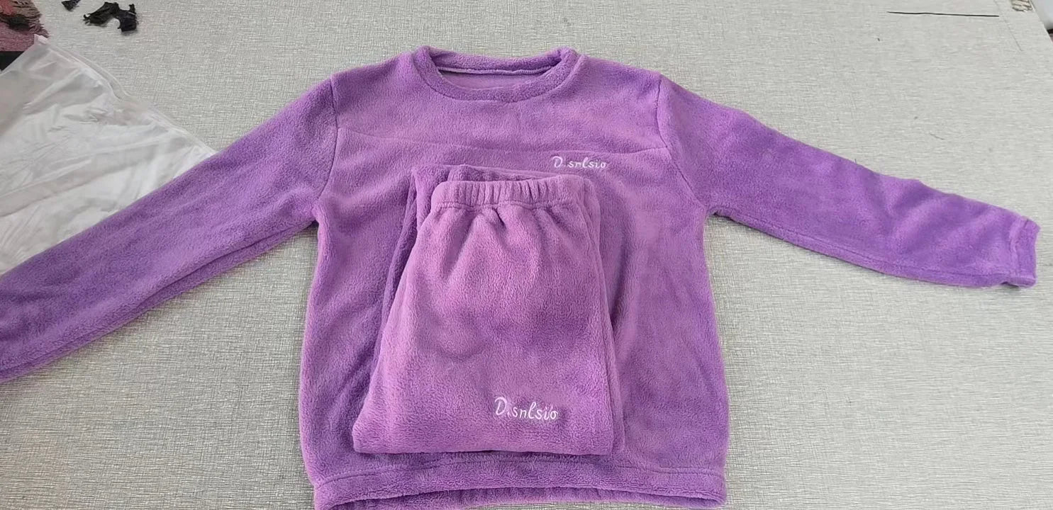 Velvet Fleece Flannel Pajama