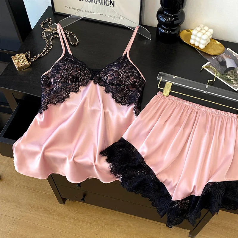 Suspender Lounge Set