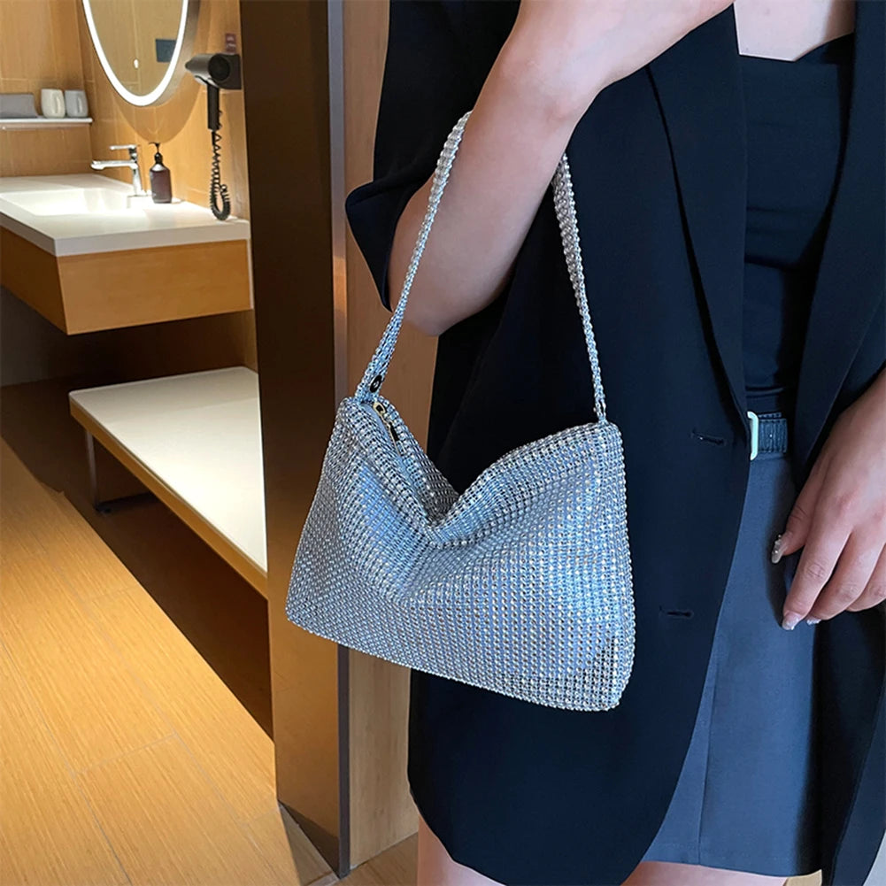 The Elegant Glitter Clutch Bag