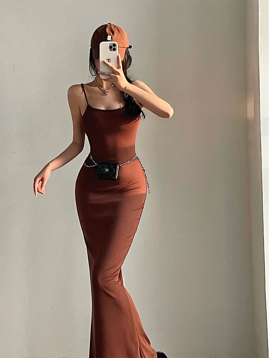 Slim Fit Fishtail Dress