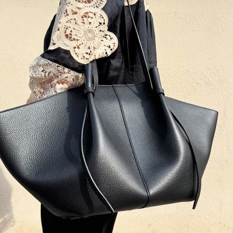 Custom Initial Faux Suede Tote