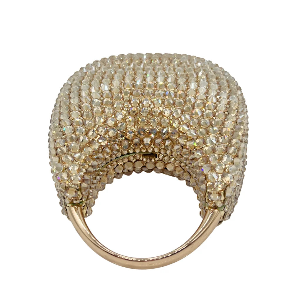 Crystal Pearl Minaudiere