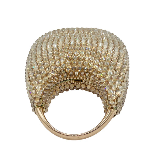 Crystal Pearl Minaudiere